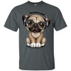 PUG DOG - Cute Pug Puppy Dj Wearing Headphones and Glasses T Shirt & Hoodie