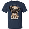 PUG DOG - Cute Pug Puppy Dj Wearing Headphones and Glasses T Shirt & Hoodie